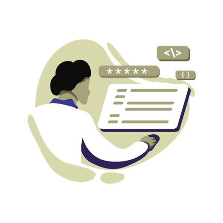 Forgot Password Illustration